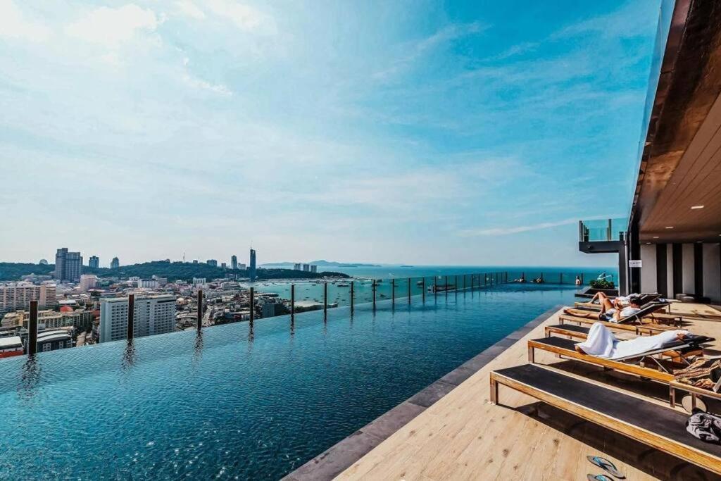 Sea View 2 Bed Room Condo @ Central Pattaya Exterior photo