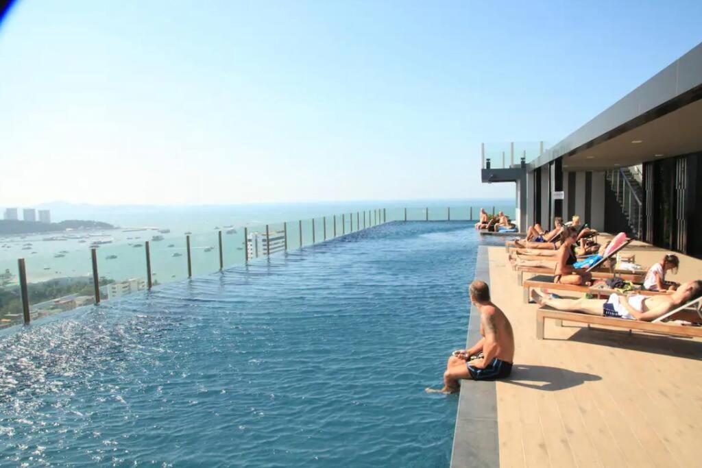 Sea View 2 Bed Room Condo @ Central Pattaya Exterior photo